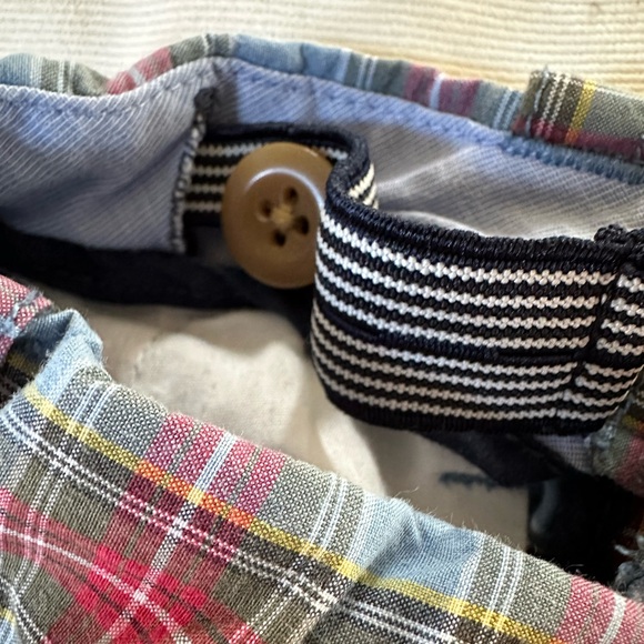 🩳J Crew Crewcuts boys shorts size 7 blue plaid VGUC - Picture 8 of 9